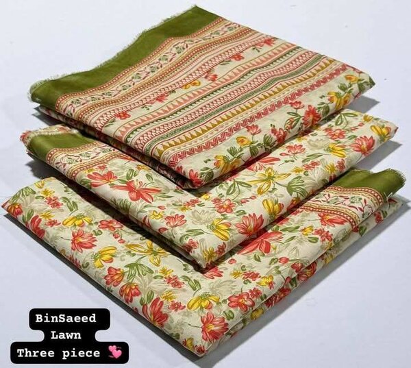 Bin saeed printed lawn