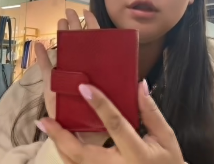 Бирюзовый кошелек