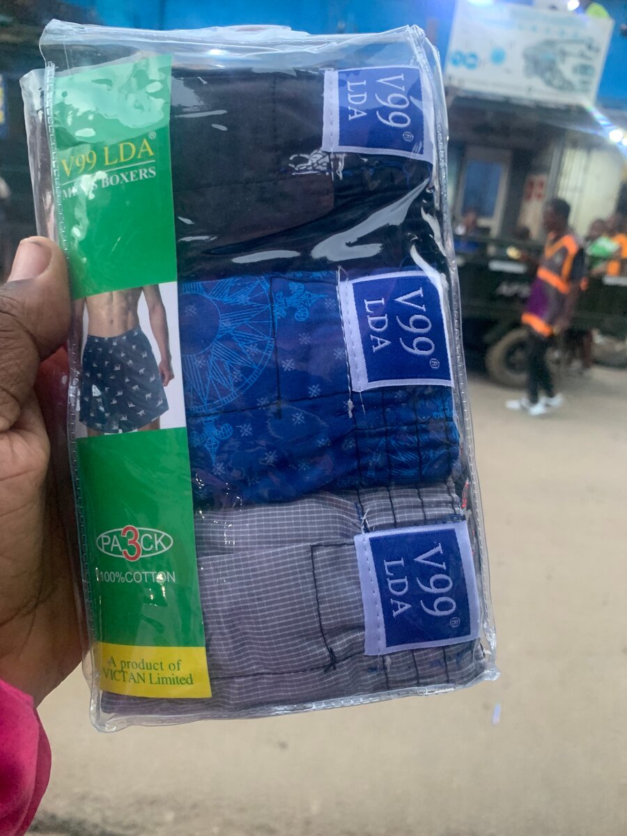 Boxers homme V99 LDA 100% coton