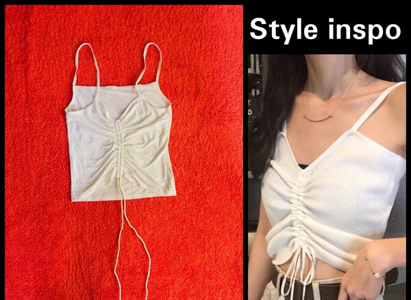 Salaula crop tops and tops