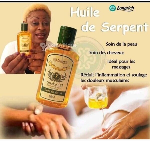 Huile de serpent Longrich