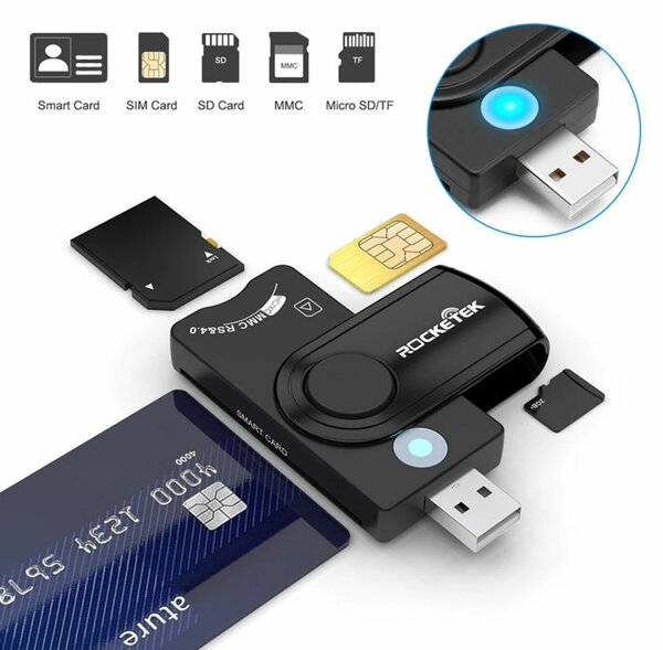 Sim card reader 5in1