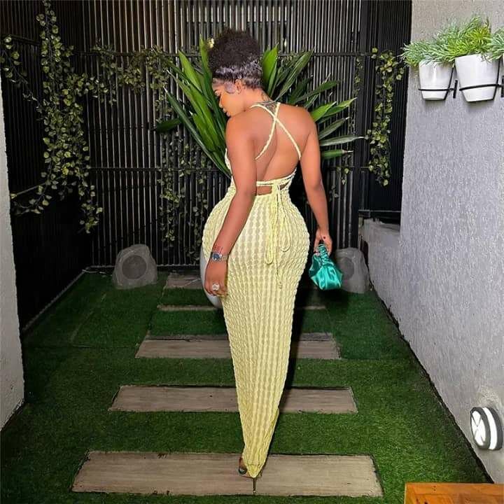 Robe longue moulante élégante