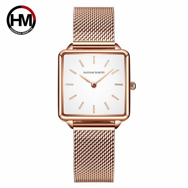 Montre Femme Rose Élégante