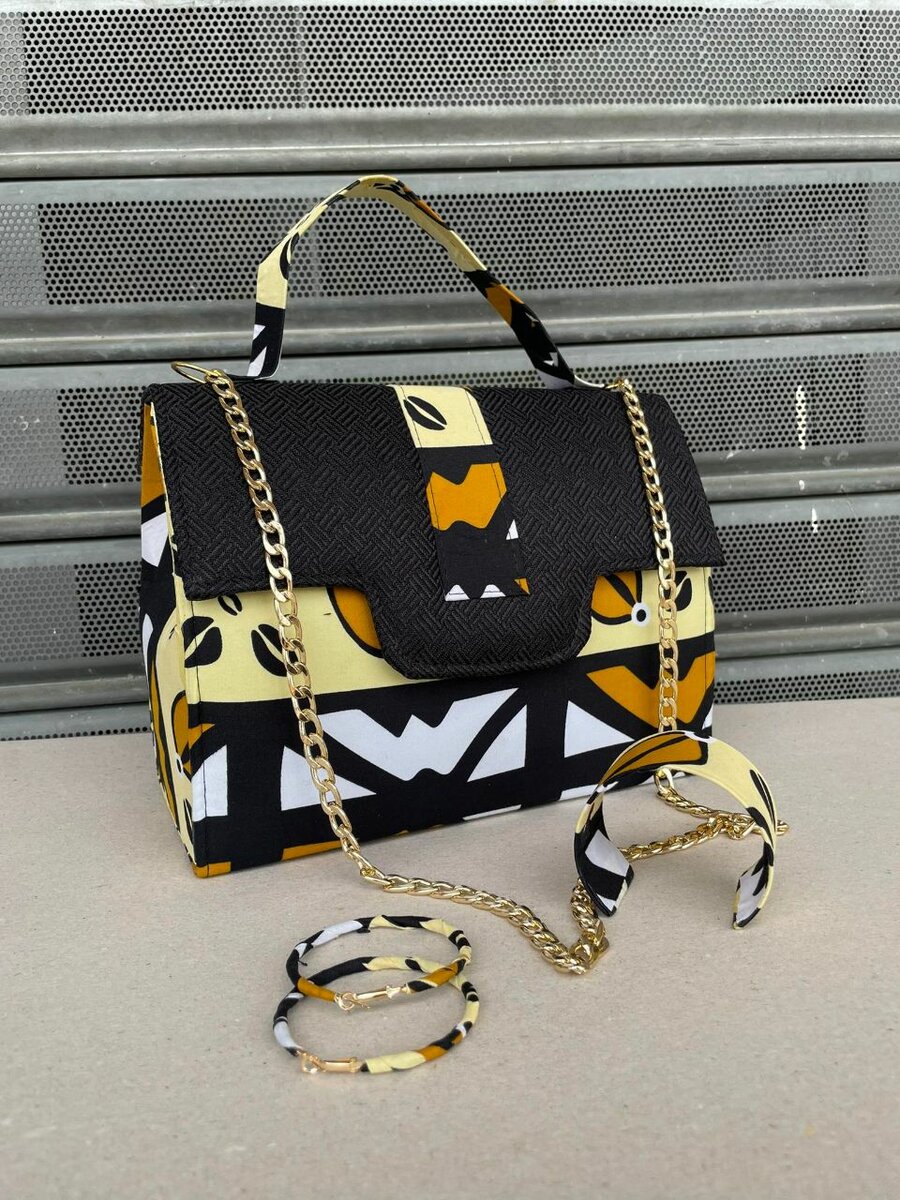 Sac en Tissu Africain Chic