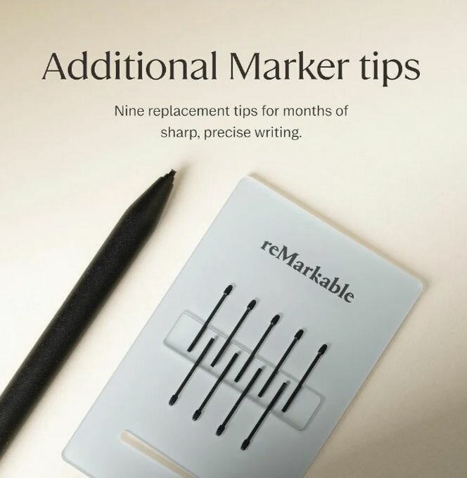 Pointes de stylo Marqueur reMarkable 2