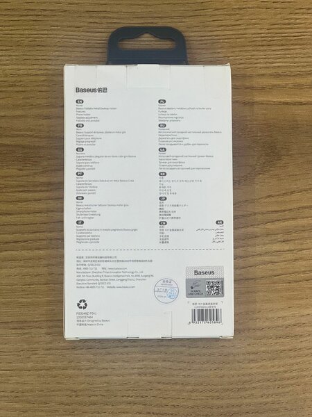 Baseus Foldable metal desktop holder