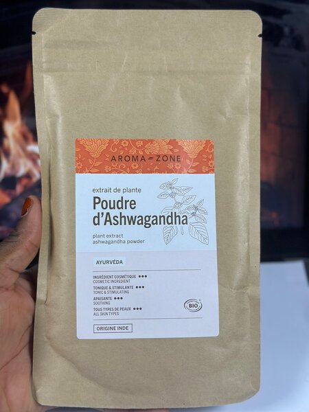 Poudre d'Ashwagandha Bio
