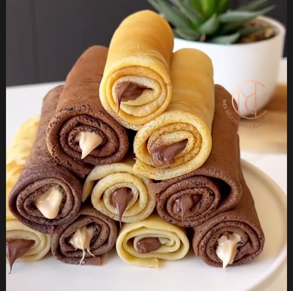 Crêpes Speculos et chocolat