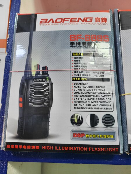 Baofeng working Taking