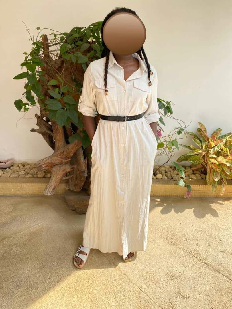 Robe Chemise Longue Bohème (XL