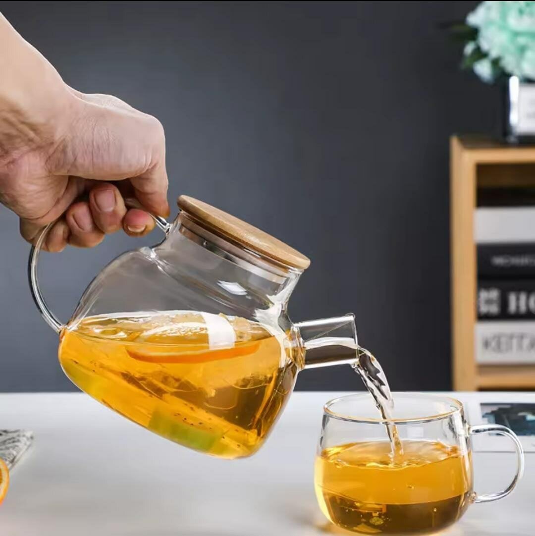 Théières et verres