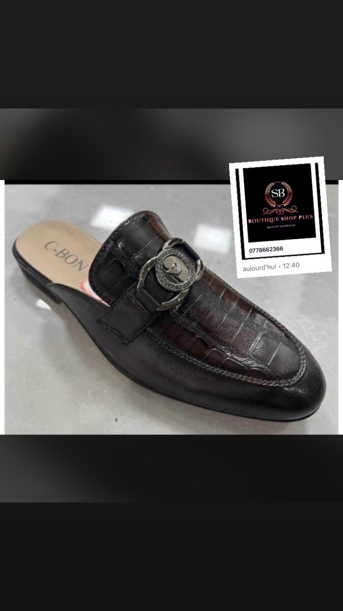 Sandales authentique avec sa boîte