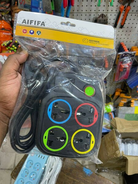 Bloc multiprise coloré Aififa