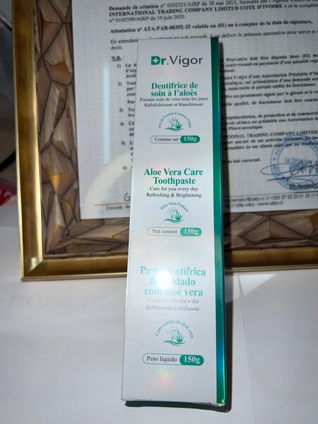 Dr. Vigor Aloe Vera Toothpaste
