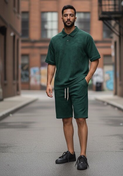 Ensemble Polo Short Homme