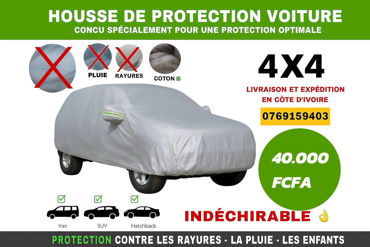 Bâche Antirayures Voiture