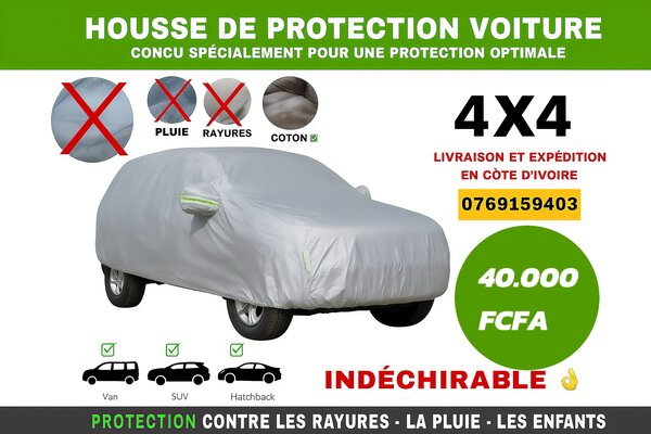 Bâche Antirayures Voiture