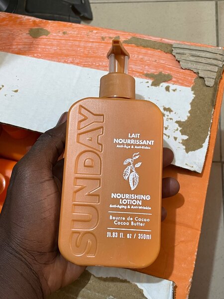 Sunday body lotion