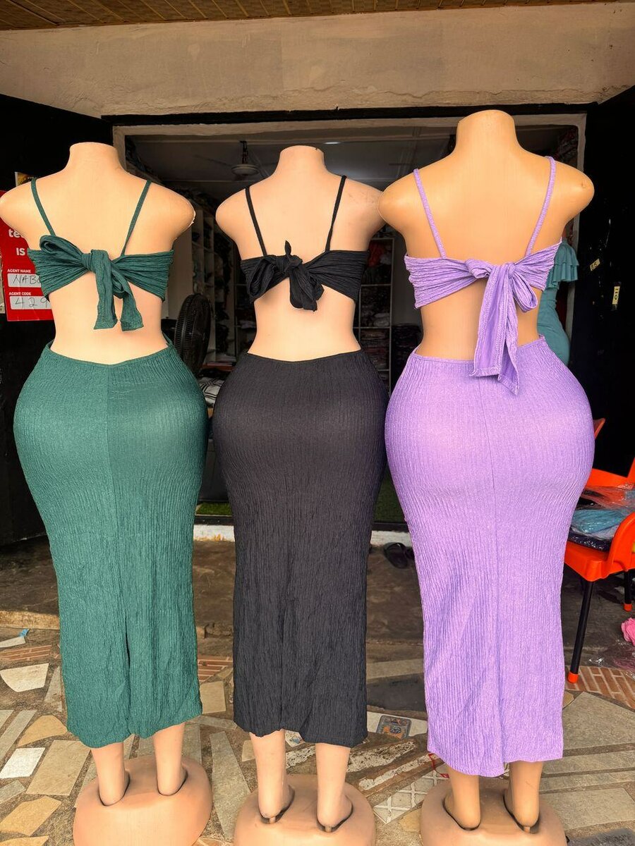 Bareback  bodycon dress