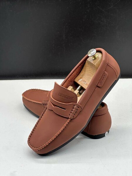 Mocassins en cuir élégants