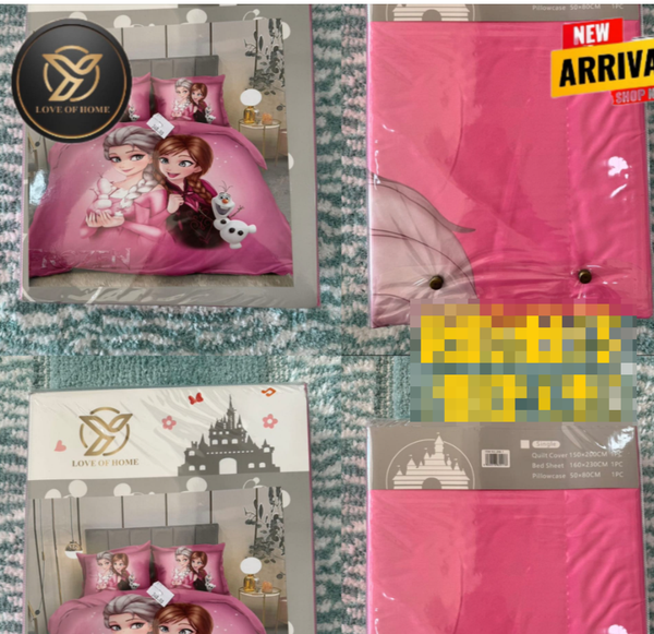Bedding set for girls
