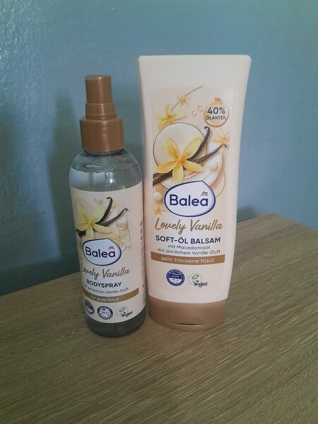 Duo soin corporel vanille Balea