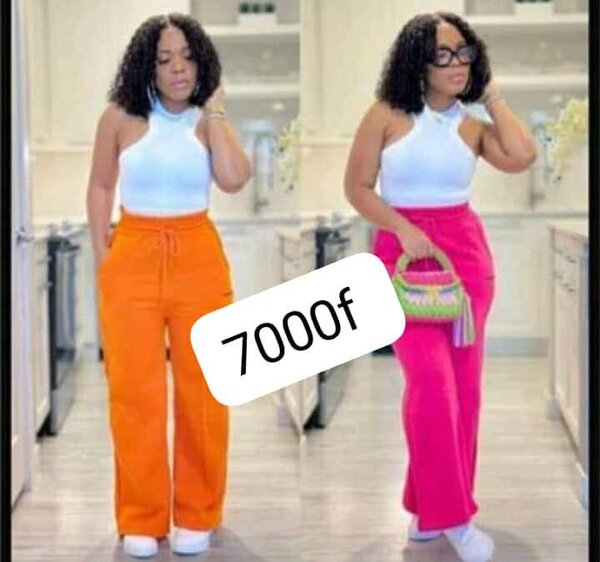 Pantalons colorés pour femmes