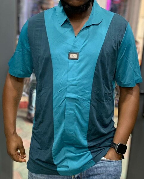 Chemise homme bicolore été