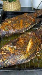 Poisson grillé épicé