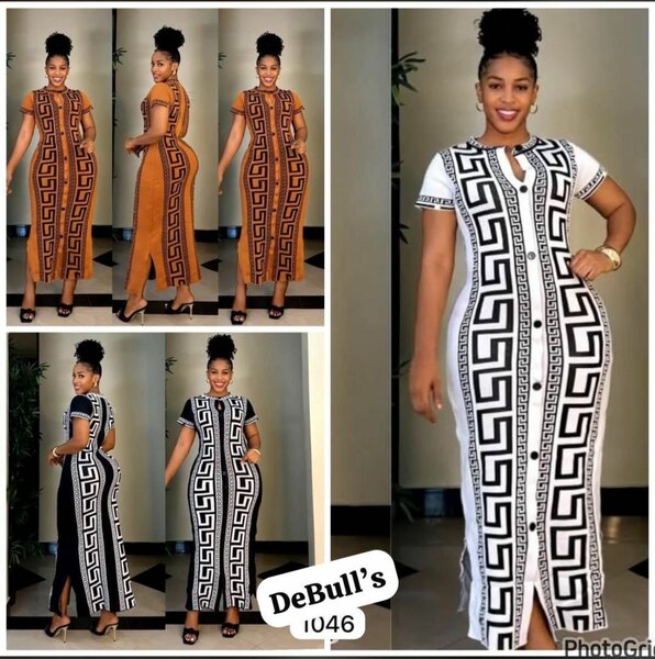 Robe longue élégante ethnique