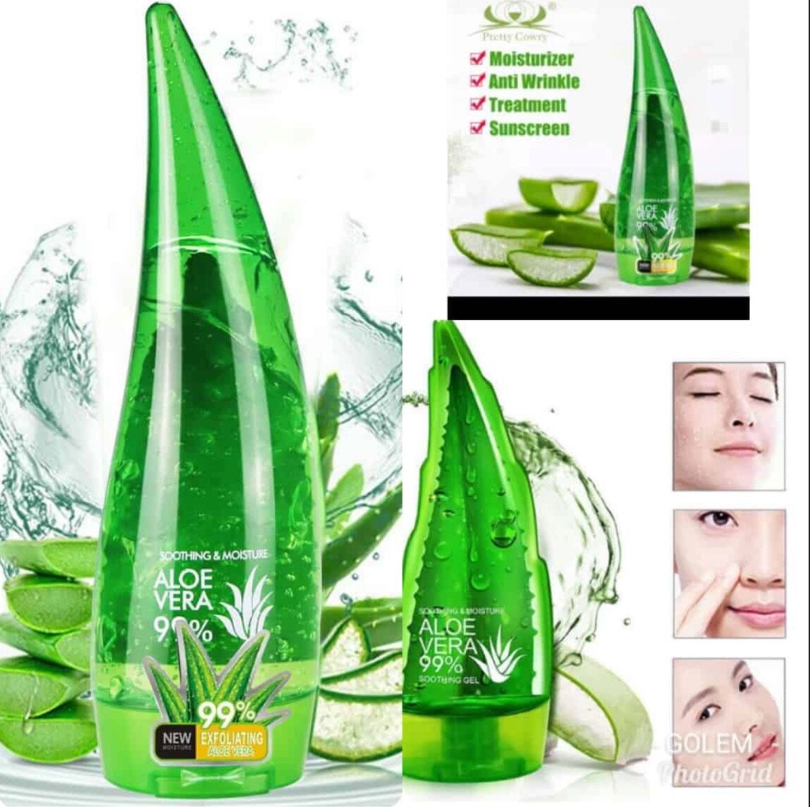 Gel Hydratant Aloe Vera 99%