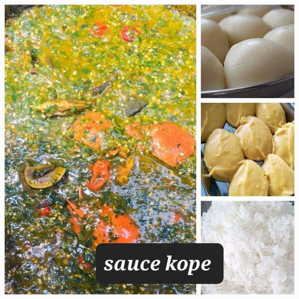Sauce Kope et Accompagnements