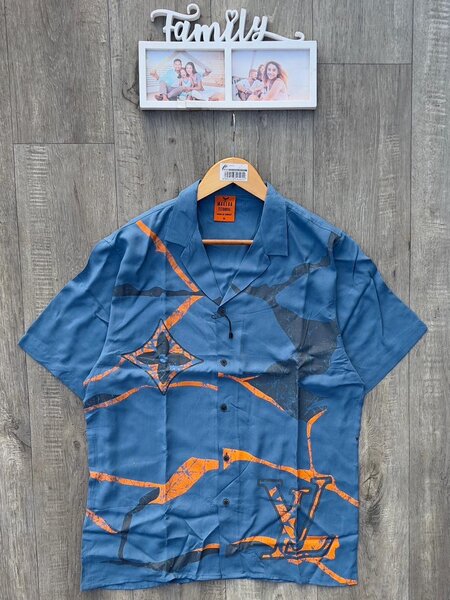 Chemise hawaïenne imprimée