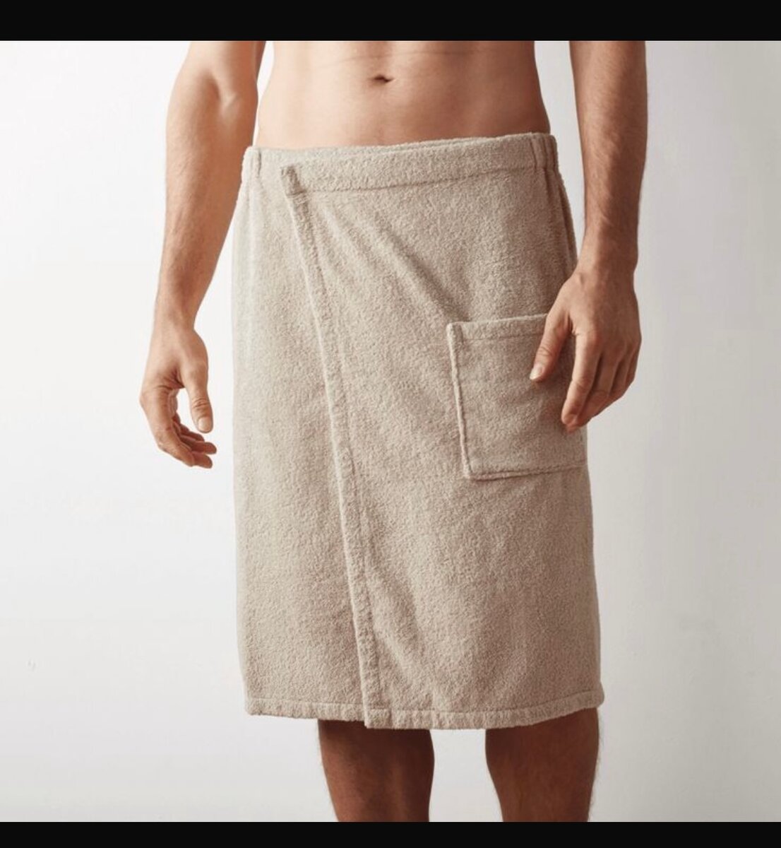 Paréo de bain pour homme