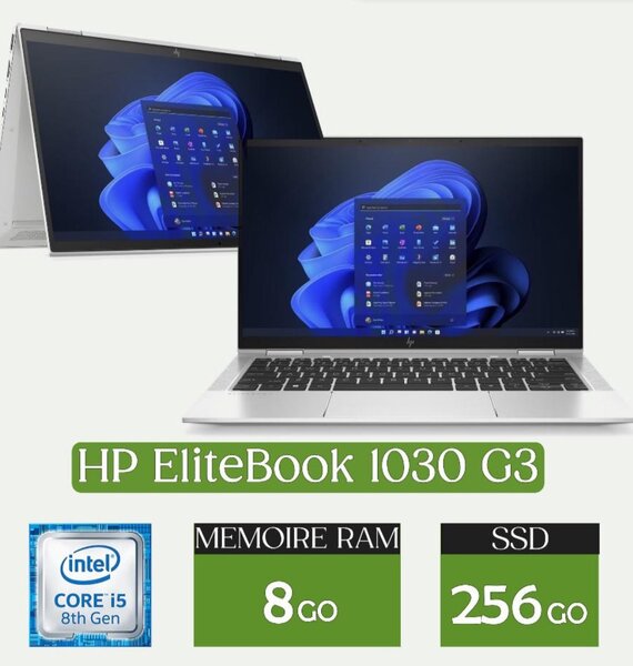 HP EliteBook 1030 G3 i5 8Go
