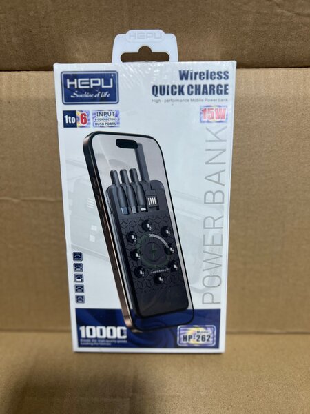 Batterie externe sans fil 10000mAh