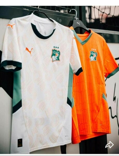 Maillot football Côte d'Ivoire