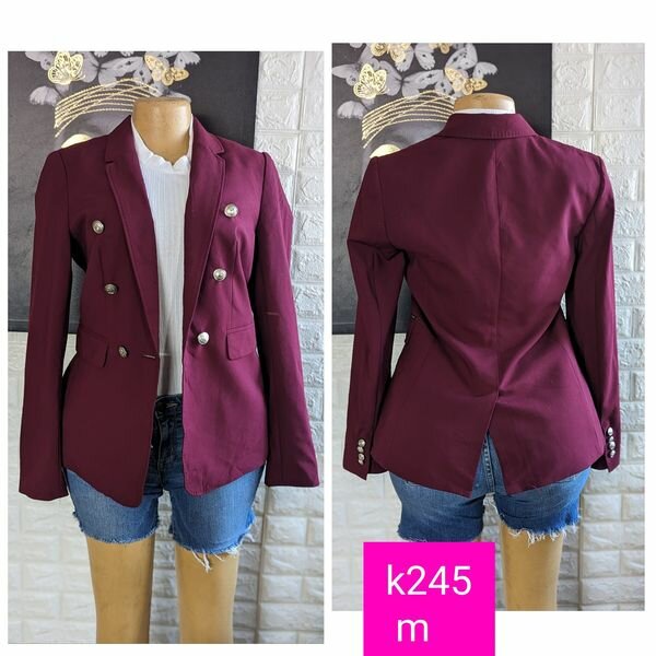 Beautiful and stylish women's jacket red