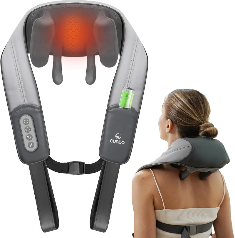 Massageur cervical électrique chauffant
