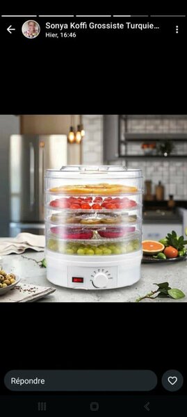 Déshydrateur Alimentaire Électrique