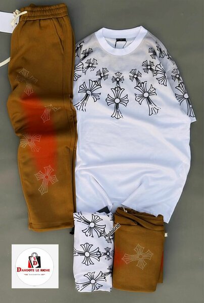 Ensemble t-shirt et pantalon imprimé