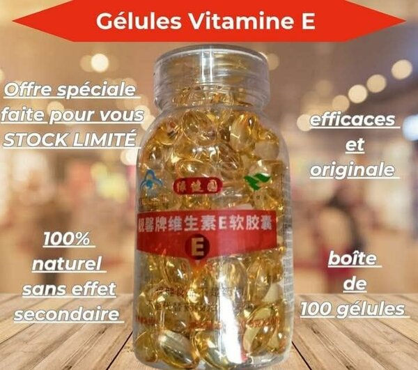 Gélules Vitamine E Naturelles