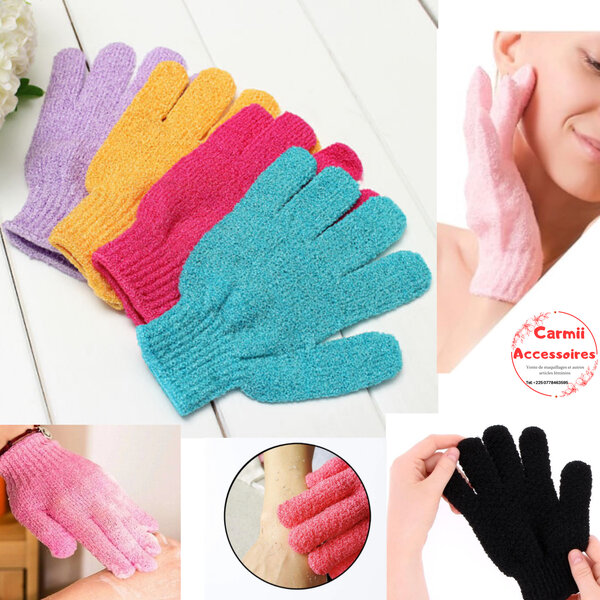 Gants exfoliants