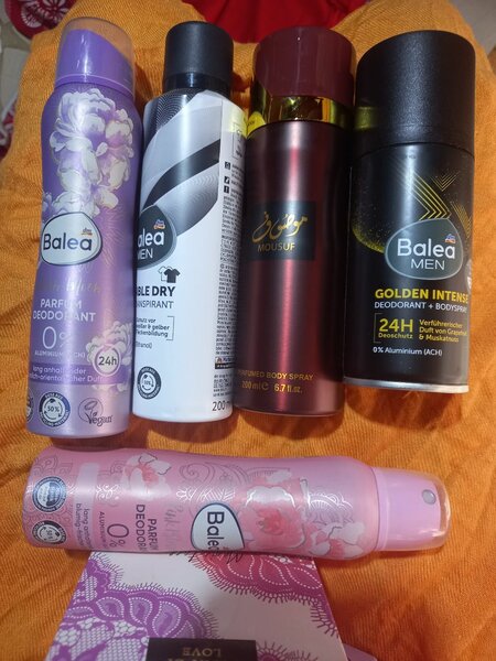 Lot de Déodorants Balea - 5 pièces