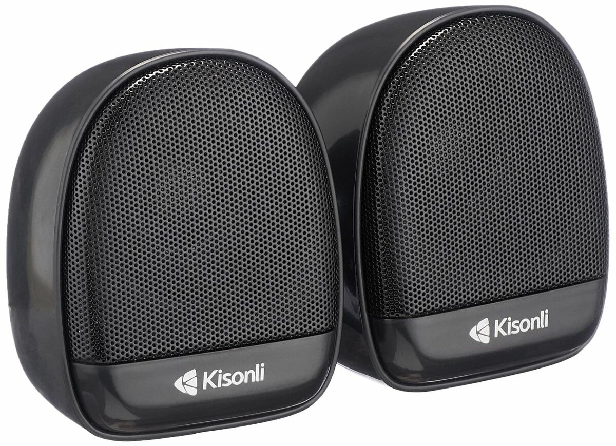 Kisonli Computer Speaker KS-08 Mini USB Wired Speaker PC