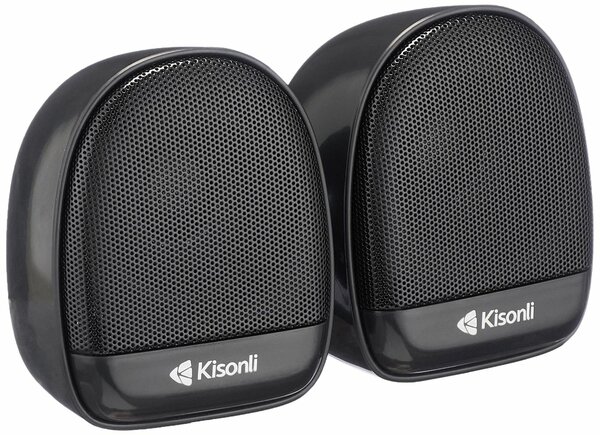 Kisonli Computer Speaker KS-08 Mini USB Wired Speaker PC