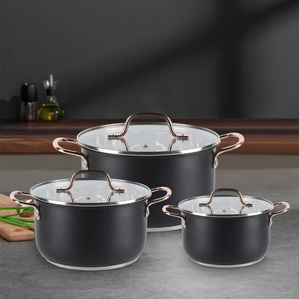 Batterie de casseroles antiadhésives