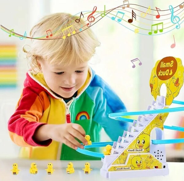 Duck Sliding Track Set with Lights and Music