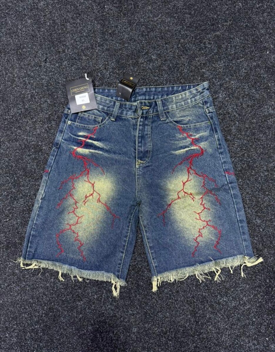 Shorts en denim modernes